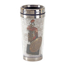 Put on The Full Armor of God 16 Oz Stainless Steel Travel Mug with Lid