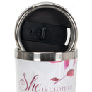 Proverbs 31 Woman 16 Ounce Stainless Steel Travel Mug with Lid