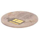 Dicksons Keep The Light On Lantern 10 x 10 Inch Resin Stone Indoor Outdoor Garden Stepping Stone