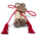 Cottage Garden Courage Gold With Red Tassel Small Parchment Wand Scroll With Seal