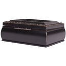 Confirmation Spirit Black Rope Trim 4.5 x 3.5 Tiny Square Jewelry Keepsake Box