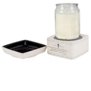 Home decor electrical fragrance lamp for use with wax drop, tarts, and oil scents