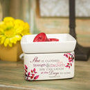 Home decor electrical fragrance lamp for use with wax drop, tarts, and oil scents