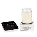 Mr & Mrs Forever and Always Electric 2 in 1 Jar Candle Wax Tart Oil Warmer