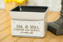 Mr & Mrs Forever and Always Electric 2 in 1 Jar Candle Wax Tart Oil Warmer