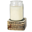 Cabin Rules Rustic Wood Outdoor Stoneware Electric 2 in 1 Jar Candle and Wax Tart Oil Warmer