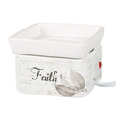 Home decor electrical fragrance lamp for use with wax drop, tarts, and oil scents