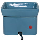 Home decor electrical fragrance lamp for use with wax drop, tarts, and oil scents