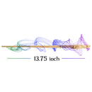 Cottage Garden Luck's Liberty Cat 13.75 inch Resin Collectible Witch Wizard Cosplay Magic Wand