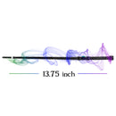 Cottage Garden Emerald Green Black 13.75 inch Resin Collectible Witch Wizard Cosplay Magic Wand