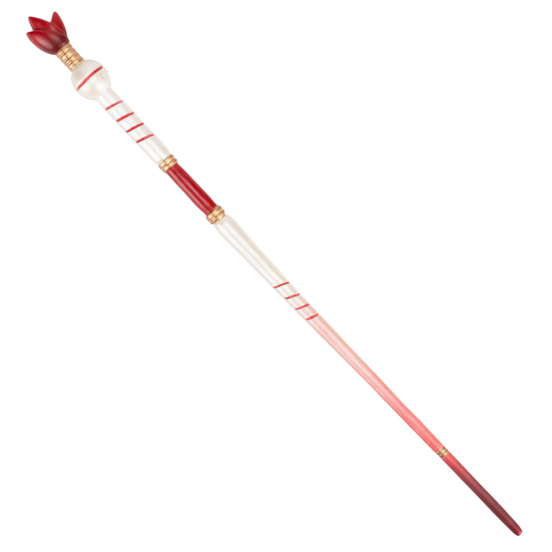 Cottage Garden Aristocrat Fire 13.75 inch Resin Collectible Witch Wizard Cosplay Magic Wand