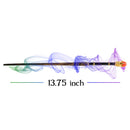Cottage Garden King's Flourish 13.75 inch Resin Collectible Witch Wizard Cosplay Magic Wand