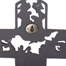 Dicksons Life of Christ Stories Carved Woodgrain 11 Inch Resin Hanging Wall Cross