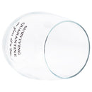 Surviving Quarantine One At A Time Black 14 ounce Glass Stemless Wine Glass