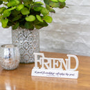 Dicksons Friend Friendship Refreshes The Soul Proverbs 27 Resin Stone Tabletop Word Plaque