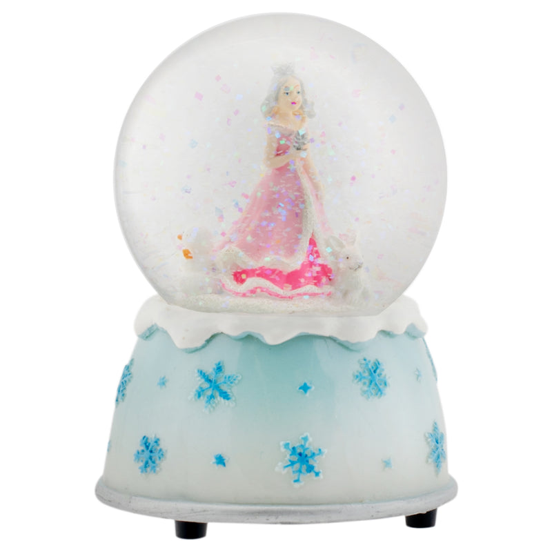 Musical 80MM Water Globe (Winter Princess in the Snow)
